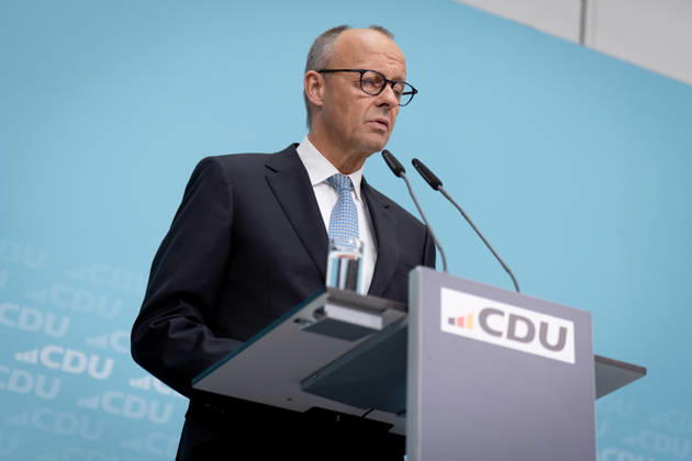 Berlin, Konrad-Adenauer-Haus, CDU Berlin, Konrad-Adenauer-Haus, CDU, Präsidiumsklausurtagung, Bundesvorstandssitzung, Friedrich Merz, Bundeskanzler Berlin Berlin GER