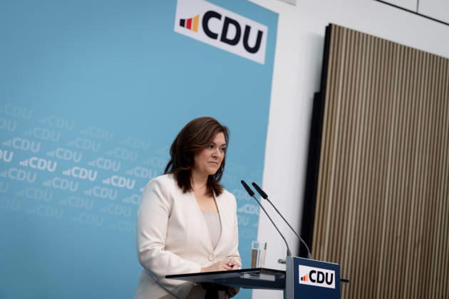 Berlin, Konrad-Adenauer-Haus, CDU Berlin, Konrad-Adenauer-Haus, CDU, Präsidiumsklausurtagung, Bundesvorstandssitzung, Generalsekretärin, CDU, Franziska Hoppermann Berlin Berlin GER