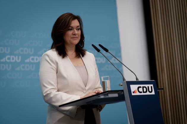 Berlin, Konrad-Adenauer-Haus, CDU Berlin, Konrad-Adenauer-Haus, CDU, Präsidiumsklausurtagung, Bundesvorstandssitzung, Generalsekretärin, CDU, Franziska Hoppermann Berlin Berlin GER