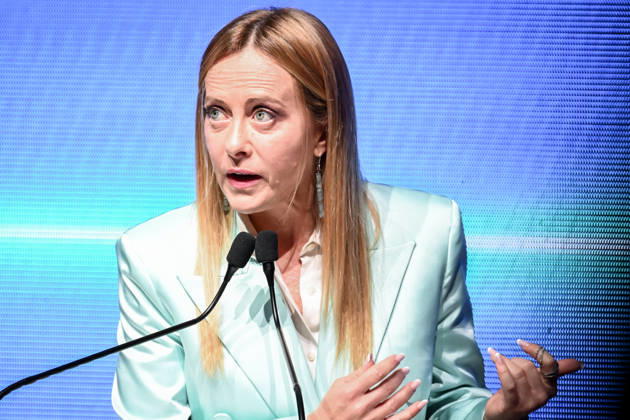 October 12, 2026, Milan, Mi, Italy: Prime Minister Giorgia Meloni speaks at the Assolombarda 2026 General Assembly, Milan, 12 10 2026 Milan Italy  - ZUMAa289 20261012_zia_a289_163 Copyright: xAgf NicolaxMarfisix