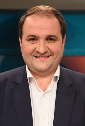 Politiker Nathanael Liminski, CDU, Minister für Bundes- und Europaangelegenheiten, Internationales sowie Medien des Landes Nordrhein-Westfalen, zu Gast in der ARD Talkshow Hart aber Fair mit dem Thema Starke Ränder, schwache Mitte: Bleibt das jetzt so?