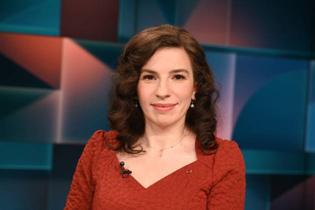 Publizistin und Buchautorin Marina Weisband zu Gast in der ARD Talkshow Hart aber Fair mit dem Thema Starke Ränder, schwache Mitte: Bleibt das jetzt so?
