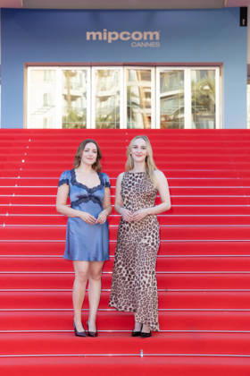 MIPCOM - Honey Premiere Ann Skelly and Emma Moran attend the premiere of the film Honey during Cannes Mipcom 2026 in Cannes, France on October 12, 2026. Photo by Shootpix ABACAPRESS.COM Cannes France  Copyright: xShootpix ABACAx