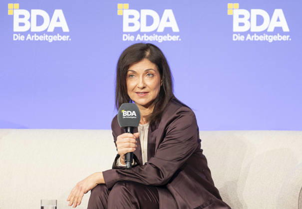 Katherina Reiche besucht Arbeitgebertag 2026 EUR, Deutschland, Berlin, 13.10.2026: Bundesministerin Katherina Reiche (CDU) auf dem Arbeitgebertag 2026 der Bundesvereinigung der Deutschen Arbeitgeberverbände.
