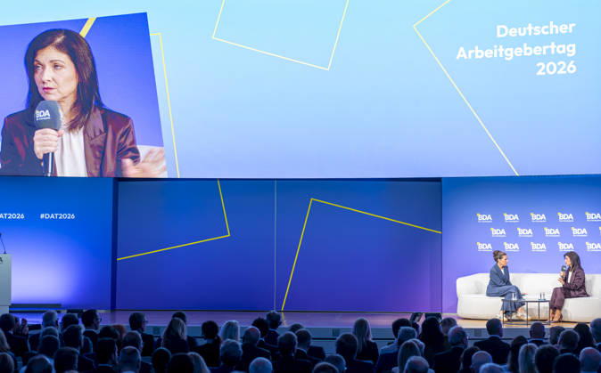 Katherina Reiche besucht Arbeitgebertag 2026 EUR, Deutschland, Berlin, 13.10.2026: Bundesministerin Katherina Reiche (CDU) auf dem Arbeitgebertag 2026 der Bundesvereinigung der Deutschen Arbeitgeberverbände.