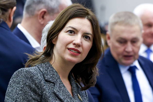 RUSSIA, MOSCOW - OCTOBER 13, 2026: Russian State Duma member Irina Pankina attends a plenary meeting of the Russian State Duma Moscow Russia  - ZUMAt113 20261013_zaa_t113_395 Copyright: xRussianxStatexDumaxPressxOfficex