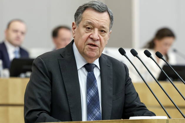 RUSSIA, MOSCOW - OCTOBER 13, 2026: Andrei Makarov, Chairman of the Russian State Duma s State Budget and Taxes Committee, attends a plenary meeting of the Russian State Duma Moscow Russia  - ZUMAt113 20261013_zaa_t113_396 Copyright: xRussianxStatexDumaxPressxOfficex