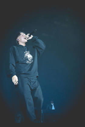 October 13, 2026, Napoli, Italy: Francesco Stasi, better known as Kid Yugi, an Italian rapper performs live at PalaPartenope during his live tour 2026. Napoli Italy - ZUMAs197 20261013_aaa_s197_654 Copyright: xPaolaxVisonex