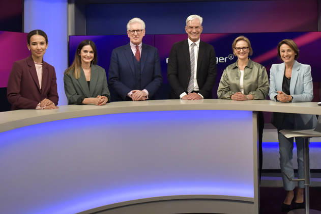 in der ARD-Talkshow maischberger im Studio Berlin Adlershof. Berlin, 13.10.2026