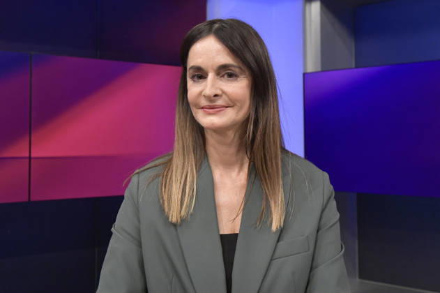 Iris Sayram in der ARD-Talkshow maischberger im Studio Berlin Adlershof. Berlin, 13.10.2026