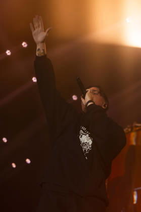 October 13, 2026, Naples, Naples, Italy: Italian rapper Francesco Stasi aka Kid Yugi perform live during Anche gli Eroi muoiono live tour in Palapartenope in Naples, Italy on October 13, 2026. Naples Italy - ZUMAl175 20261013_zip_l175_024 Copyright: xFrancescoxLucianox