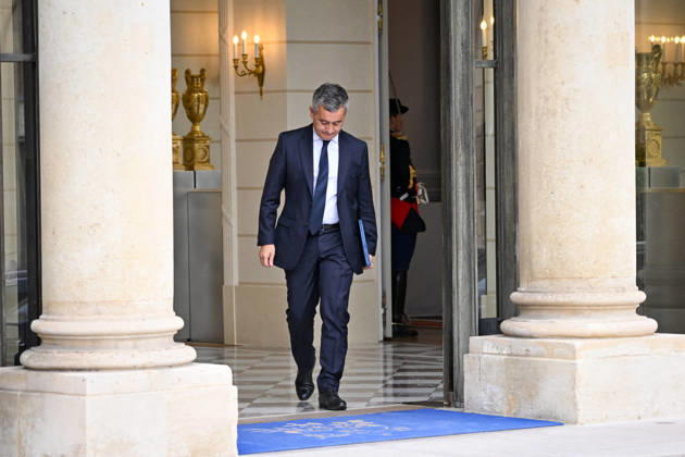 Weekly Cabinet Meeting at the Elysee Palace French Minister of Justice Gerald Darmanin leaves after the weekly cabinet meeting (Conseil des ministres) at the Elysee Palace in Paris, France, on October 14, 2026. Photo by Tomas Stevens ABACAPRESS.COM Paris France Copyright: xStevensxTomas ABACAx
