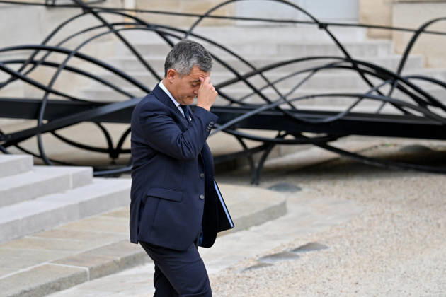 Weekly Cabinet Meeting at the Elysee Palace French Minister of Justice Gerald Darmanin leaves after the weekly cabinet meeting (Conseil des ministres) at the Elysee Palace in Paris, France, on October 14, 2026. Photo by Tomas Stevens ABACAPRESS.COM Paris France Copyright: xStevensxTomas ABACAx