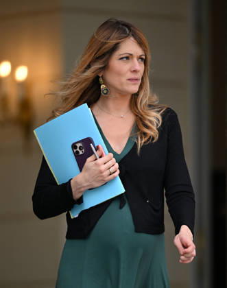 French government weekly cabinet meeting at Elysee Palace in Paris PARIS, FRANCE - OCTOBER 14: French Government Spokesperson Maud Bregeon leaves after a weekly cabinet meeting at the Elysee Palace in Paris, France on October 14, 2026. Mustafa Yalçin Anadolu Paris France. Editorial use only. Please get in touch for any other usage.  Copyright: x2026xAnadoluxMustafaxYalcÄ±nx