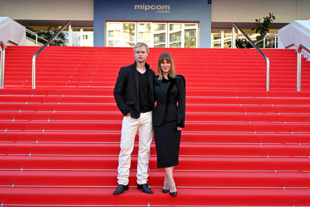 Edvin Endre and Alicia von Rittberg for *Queen Silvia* at MIPCOM 2026 at the Palais des Festivals for the world premiere screening in Cannes on October 13, 2026. MIPCOM is the International Market for Audiovisual Content and Co-production. Every year, in October, TV and media professionals in Cannes for four days of business, discussions, and networking. Bruno Bebert Bestimage Queen Silvia World premiere screening during MIPCOM 2026 at the Palais des Festivals in Cannes, Southern France, on October 13, 2026. Cannes, France  Copyright: xBrunoxBebertx xBestimagexBrunoxBebertx xBestimagex