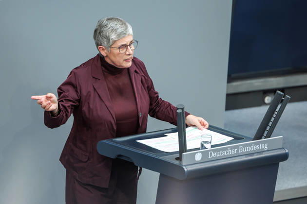 Bundestag Britta Haßelmann (Bündnis 90 Die Grünen) im Deutschen Bundestag am 14.10.26 in Berlin. Berlin Berlin Deutschland Bundestag