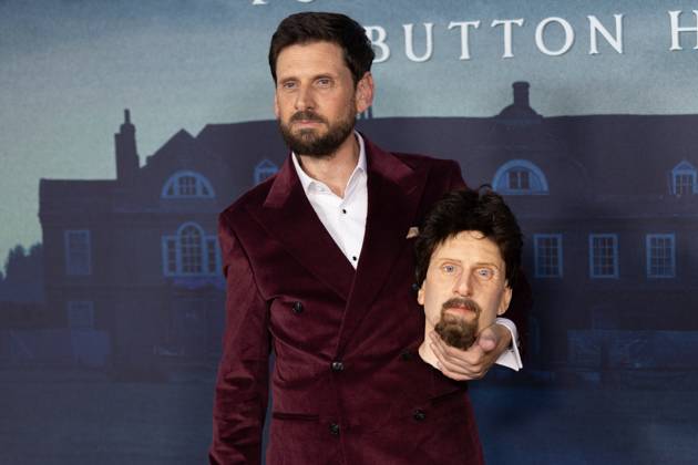 October 14, 2026, London, United Kingdom: Laurence Rickard attends the Ghosts: The Possession Of Button House world premiere at Curzon Mayfair.Cast and Guests attend Ghosts: The Possession Of Button House world premiere at Curzon Mayfair in London London United Kingdom - ZUMAs197 20261014_aaa_s197_292 Copyright: xPhilxLewisx