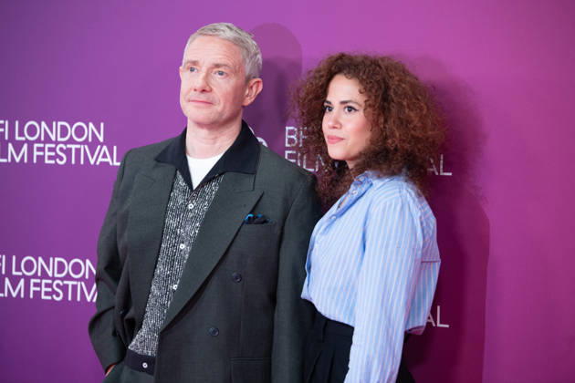 London Film Festival 2026 - A Long Winter Festival Gala Arrivals at Royal Festival Hall, Southbank, London, UK - 14 October, 2026 Martin Freeman and Rachel Mariam attends the Festival Gala of A Long Winter at The 70th BFI London Film Festival at Royal Festival Hall, Southbank, London, England, UK on Wednesday 14 October, 2026., Credit:Justin Ng Avalon UK, England, London, Royal Festival Hall, Southbank Copyright: xJustinxNgx xAvalonx 1143392815