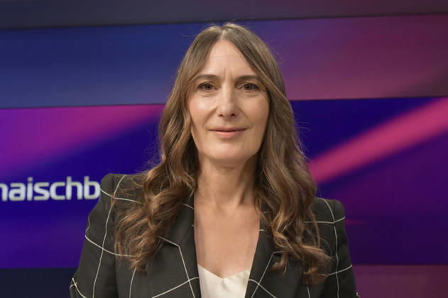 Anja Kohl in der ARD-Talkshow maischberger im Studio Berlin Adlershof. Berlin, 14.10.2026