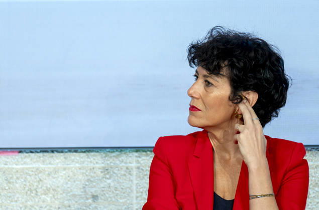 Elma Saiz Opens the 2026 Pensions Forum Elma Saiz, Minister of Inclusion, Social Security, and Migration and government spokesperson, during the opening of the 2026 Pensions Forum at the COAM headquarters on October 15, 2026, in Madrid, Spain. The forum was organized by APD, BBVA Seguros, Ibercaja, Marsh, Santander Seguros, and VidaCaixa. October 15, 2026, Madrid, Spain  Copyright: xAlbertoxOrtegax 7846797