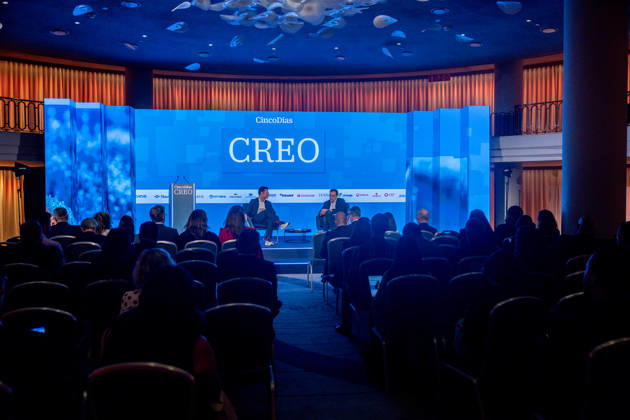 Second Day of the CREO Forum INECO President Sergio Vázquez Torrón spoke during the third edition of the CREO Forum at the Westin Palace Hotel in Madrid on October 15, 2026, in Madrid, Spain. The forum, organized by the newspaper Cinco Días, is being held on October 14 and 15 under the acronym that defines its core values: Growth, Responsibility, Excellence, and Opportunity. October 15, 2026, Madrid, Madrid, Spain Copyright: xRicardoxRubiox 7847863
