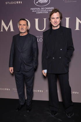 Moulin Paris Film Premiere Gilles Lellouche, Lars Eidinger attends Moulin Paris Film Premiere at Max Linder on October 15, 2026 in Paris, France. Photo by Nasser Berzane ABACAPRESS.COM Paris France  Copyright: xBerzanexNasser ABACAx