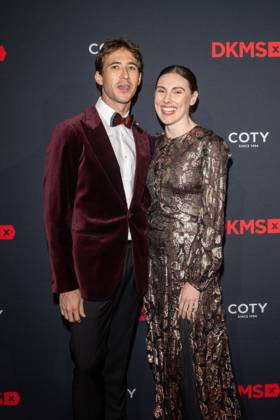 October 15, 2026, New York, New York, United States: (L-R) Joseph Gordon and Tiler Peck attend.The Annual DKMS Gala at Cipriani Wall Street on October 15, 2026 in New York City. New York United States - ZUMAs197 20261015_aaa_s197_416 Copyright: xRonxAdarx