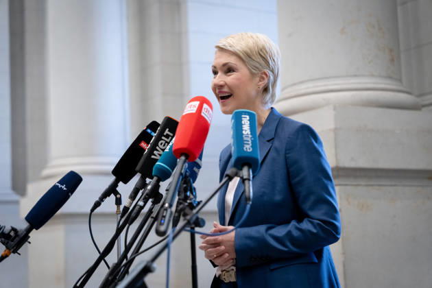 Sitzung, Bundesrat, Ministerpräsidentin, Manuela Schwesig Sitzung, Bundesrat, Berlin, Ministerpräsidentin, Manuela Schwesig Berlin Berlin GER