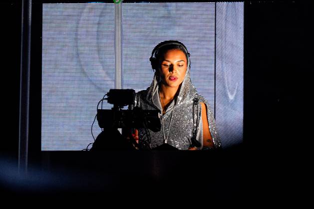 the Angele Instinct Release Party , a surprise party organized by the Brussels singer to celebrate the release of her album Instinct at the Grote Markt Grand Place, in Brussels, Friday 16 October 2026.  EMILExWINDAL 190017969