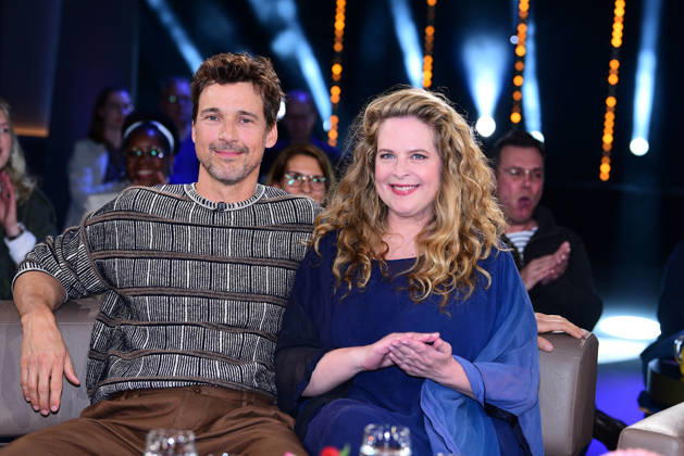 Florian David Fitz und Diana Amft zu Gast bbei der NDR Talk Show am 16.10.2026 in Hamburg Florian David Fitz and Diana Amft during the NDR Talk Show on October 16, 2026 at NDR Studio Lokstedt in Hamburg, Germany NDR Talk Show am 16.10.2026 in Hamburg