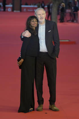 October 16, 2026, Rome, Italy: Nina Corbijn (l) and Anton Corbijn (r) attend the red carpet for the film A talent for murder at the 2026 Rome Film Fest, held at the Auditorium Parco della Musica. Rome Italy  - ZUMAs197 20261016_aaa_s197_464 Copyright: xMarioxCartellix
