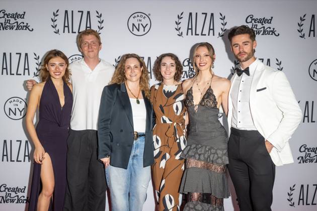 October 16, 2026, New York, New York, United States: (L-R) Bella Mraz, Oliver Bell, Susan Rovner, Kristen Brancaccio, Molly Anderson and Eric Guilmette attend Hollywood Starlet .at the Inaugural ALZA Festival at AMC 19th Street on October 16, 2026 in New York City. New York United States - ZUMAs197 20261016_aaa_s197_699 Copyright: xRonxAdarx