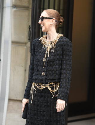 Celine Dion Leaves Her Hotel For Her Last Concert in Paris - France Celine Dion spend time with fans before her last concert in Paris, at hotel Royal Monceau in Paris, France on October 17, 2026. Photo by Florian Poitout ABACAPRESS.COM Paris France  Copyright: xPoitoutxFlorian ABACAx
