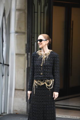 Celine Dion Leaves Her Hotel For Her Last Concert in Paris - France Celine Dion spend time with fans before her last concert in Paris, at hotel Royal Monceau in Paris, France on October 17, 2026. Photo by Florian Poitout ABACAPRESS.COM Paris France  Copyright: xPoitoutxFlorian ABACAx