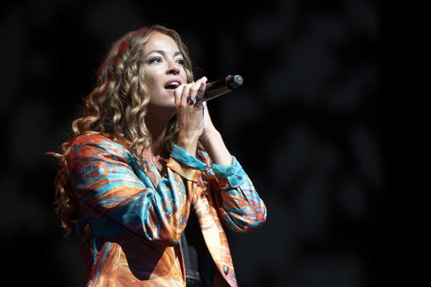 Sofía Ellar Performs in Madrid, Spain - 17 Oct 2026 Singer Sofía Ellar performs during a concert at the Plaza de Espana in Madrid. Madrid Spain Copyright: xAtilanoxGarciax xSOPAxImagesx PHOTO12811
