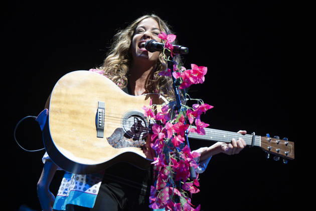 Sofía Ellar Performs in Madrid, Spain - 17 Oct 2026 Singer Sofía Ellar performs during a concert at the Plaza de Espana in Madrid. Madrid Spain Copyright: xAtilanoxGarciax xSOPAxImagesx PHOTO12794
