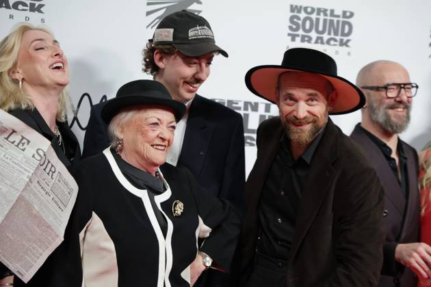The cast pictured during the Gent International Film Festival on Saturday 17 October 2026. Tonight will feature a screening of Le Faux Soir, the new film of Belgian director Roskam.  NICOLASxMAETERLINCK 190117360