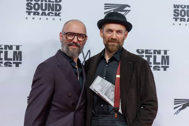 Director Michael R. Roskam and Actor Arieh Worthalter pictured during the Gent International Film Festival on Saturday 17 October 2026. Tonight will feature a screening of Le Faux Soir, the new film of Belgian director Roskam.  NICOLASxMAETERLINCK 190136594
