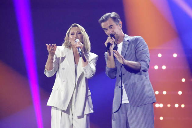 Sängerin Helene Fischer und Moderator Florian Silbereisen bei Schlagerbooom 2026 - Alles funkelt! Alles glitzert! in der Westfalenhalle. Dortmund, 17.10.2026 NRW Deutschland Copyright: xChristophxHardtx