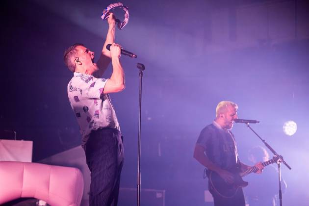 Konzert Das Lumpenpack ** NUR FÜR REDAKTIONELLE ZWECKE ** EDITORIAL USE ONLY **<p>Die Band Das Lumpenpack während eines Konzerts in der Turbinenhalle, am 18.10.2026 in Oberhausen. Deutschland Oberhausen Copyright: SocratesxTassos