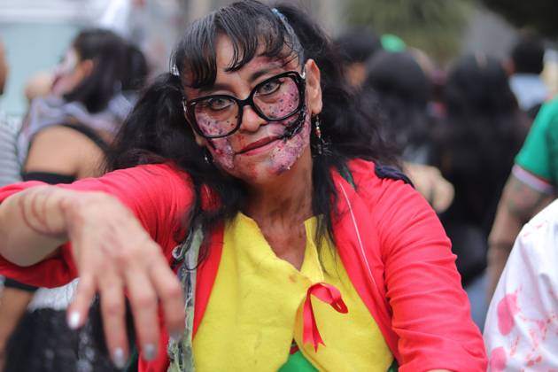 19th annual Zombie Walk Mexico 2026 MEXICO CITY, MEXICO - OCTOBER 18, 2026: Participants in the 19th annual Zombie Walk Mexico 2026, dressed as the living dead, monsters, and horror characters, gather at the Monument to the Revolution in Mexico City. Mexico City Mexico Copyright: x xCarlosxSantiagox xJNAxPressx