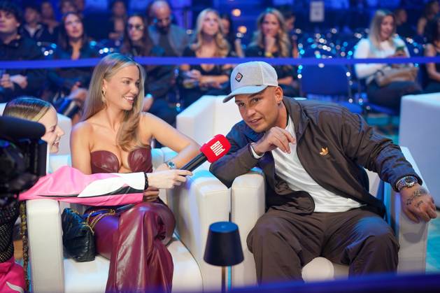 Fame Fighting 4 in Essen 2026. Pietro Lombardi und Laura Maria Rypa beim Fame Fighting 4 Promiboxen am 17. Oktober 2026 in der Grugahalle in Essen. Essen Grugahalle Nordrhein-Westfalen