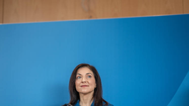 Katherina Reiche, Bundesministerin für Wirtschaft und Energie;Übergabe Standortbericht der Initiative Made for Germany an Bundeswirtschaftsministerin, Berlin Berlin Deutschland BMWI