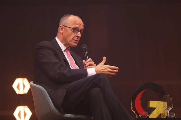 Berlin, Deutschland, 19.10.2026: Kraftwerk Berlin: Invest in Germany Summit: Bundeskanzler Friedrich Merz (CDU). Copyright: xdtsxNachrichtenagenturx dts_139997