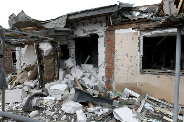 Russian troops hit Dnipro with guided bombs The premises of a house are reduced to rubble by a Russian bombardment in Dnipro, Ukraine, on October 19, 2026. On Monday morning, Russian forces launched guided aerial bombs at the eastern city, damaging private homes and infrastructure. An 84-year-old woman was hospitalised in moderate condition. Dnipro Ukraine Copyright: xMykolaxMiakshykovx originalFilename: ukrinform-russiant261019_npdee
