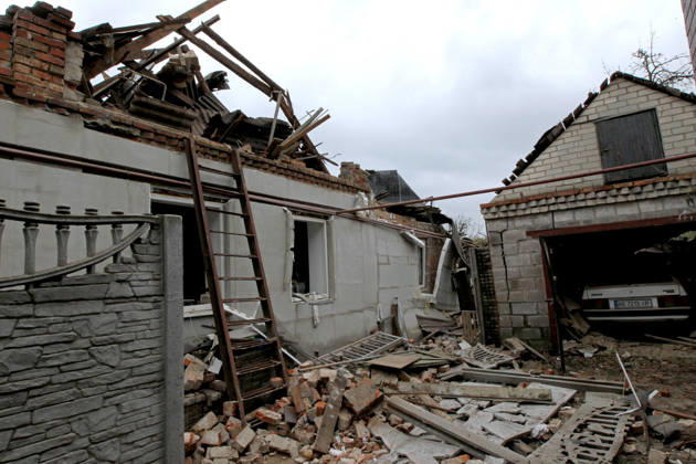 Russian troops hit Dnipro with guided bombs A damaged car is kept in a garage in Dnipro, Ukraine, on October 19, 2026. On Monday morning, Russian forces launched guided aerial bombs at the eastern city, damaging private homes and infrastructure. An 84-year-old woman was hospitalised in moderate condition. Dnipro Ukraine Copyright: xMykolaxMiakshykovx originalFilename: ukrinform-russiant261019_npFrK