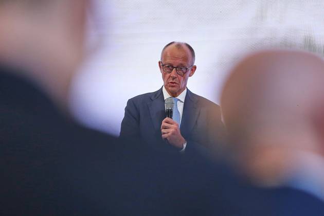 Berlin, Deutschland, 20.10.2026: ESMT: Invest in Germany Summit: Bundeskanzler Friedrich Merz (CDU) Copyright: xdtsxNachrichtenagenturx dts_140011
