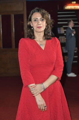 Meral Simsek bei der Verleihung des European Future Award 2026 im Tipi am Kanzleramt. Berlin, 19.10.2026