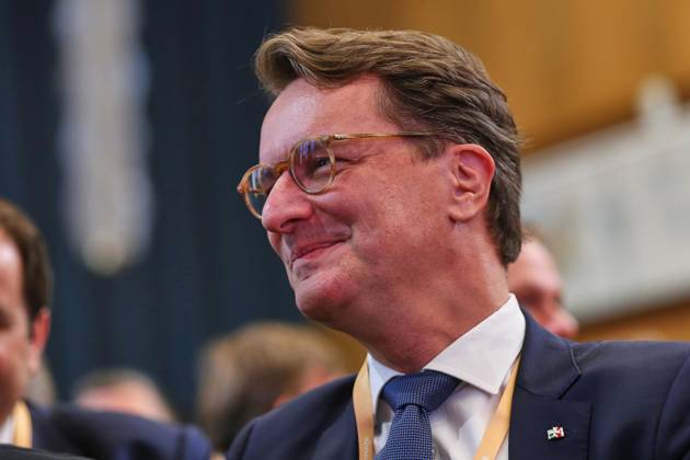 Berlin, Deutschland, 20.10.2026: ESMT: Invest in Germany Summit: Hendrik Wüst (CDU) Copyright: xdtsxNachrichtenagenturx dts_140056