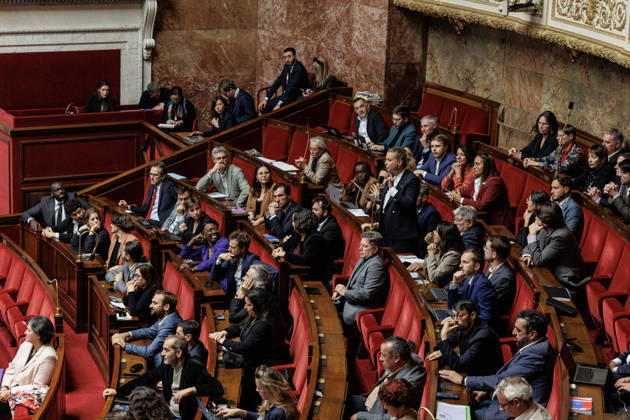 October 20, 2026: President of the La France insoumise group, Mathilde Panot during a question and answer session with the government at the National Assembly in Paris, on October 20, 2026 - ZUMAs287 20261020_zip_s287_025 Copyright: xSadakxSouicix